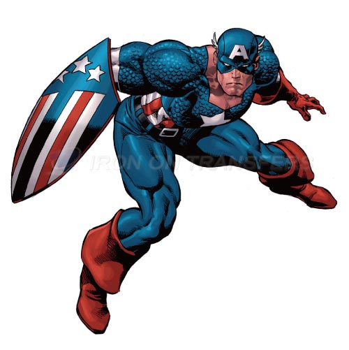 Captain America Iron-on Stickers (Heat Transfers)NO.91